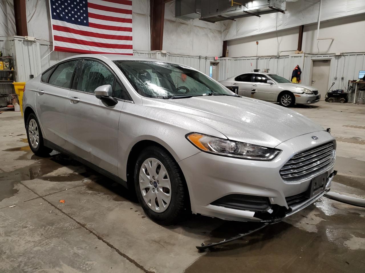 2014 Ford Fusion VIN 3FA6P0G71ER252832 Copart auction photo, front end damage thumbnail 4