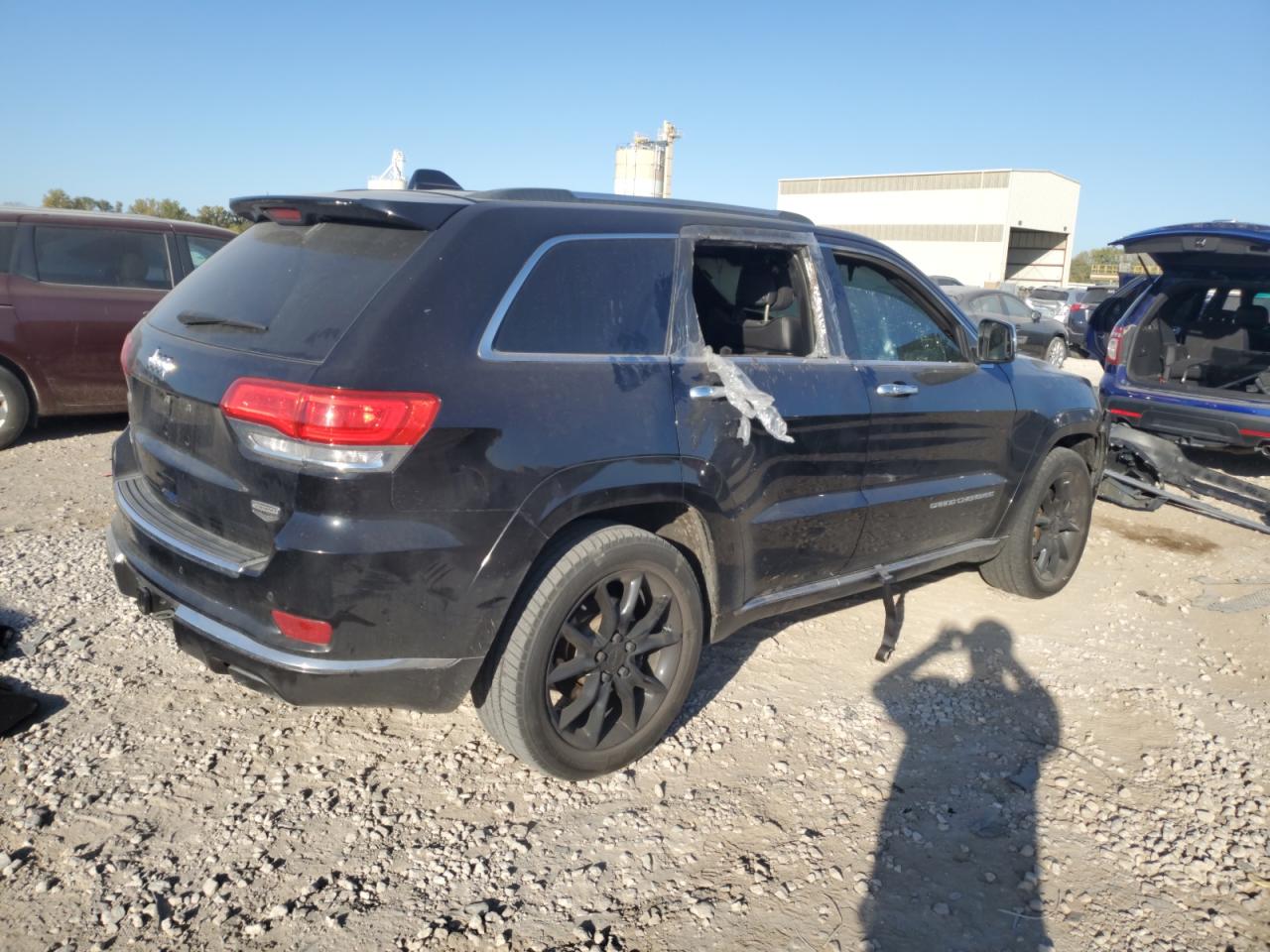2014 Jeep Grand Cherokee VIN 1C4RJFJT9EC423276 Copart auction photo, burn - interior damage thumbnail 3