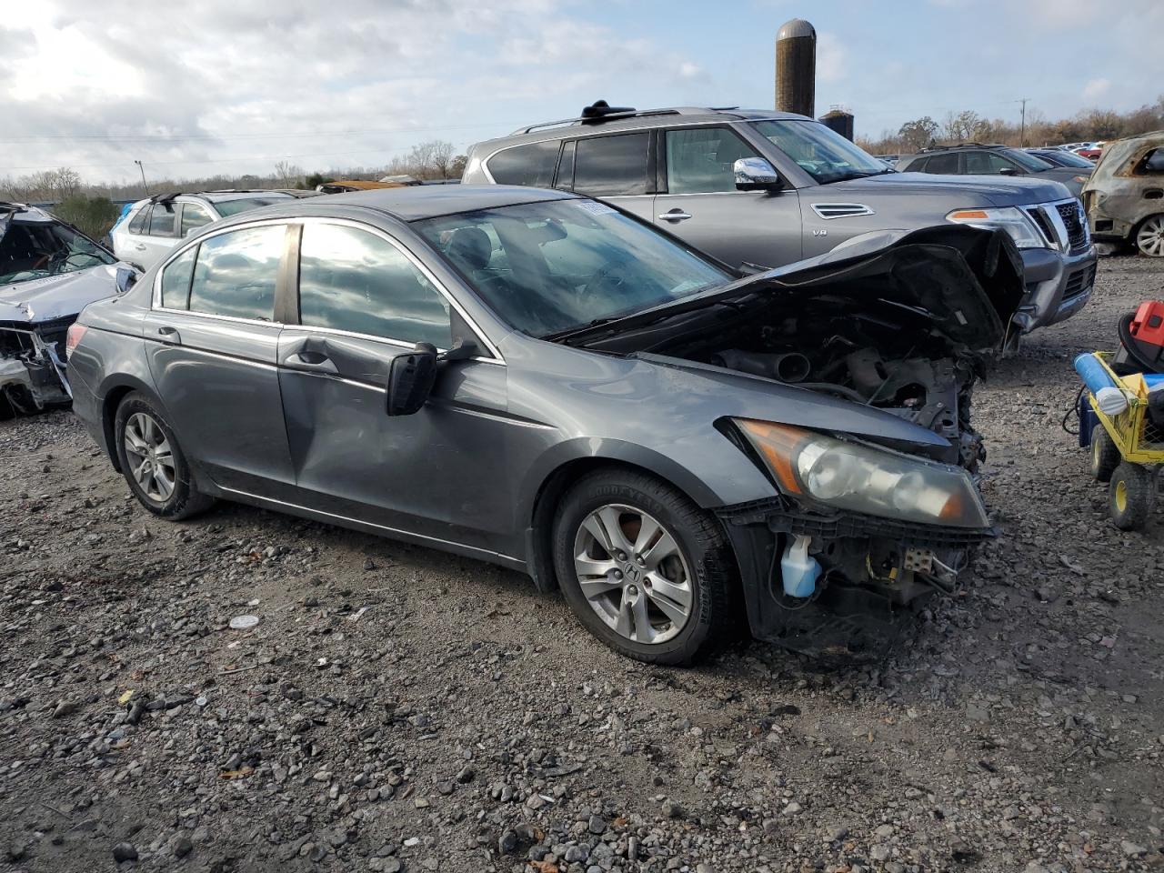 2011 Honda Accord VIN 1HGCP2F6XBA121908 Copart auction photo, all over damage thumbnail 4