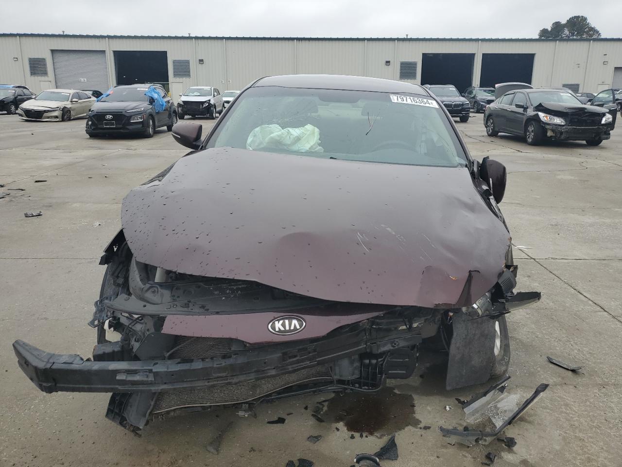 2013 KIA Optima VIN 5XXGM4A74DG188712 Copart auction photo, front end damage thumbnail 5