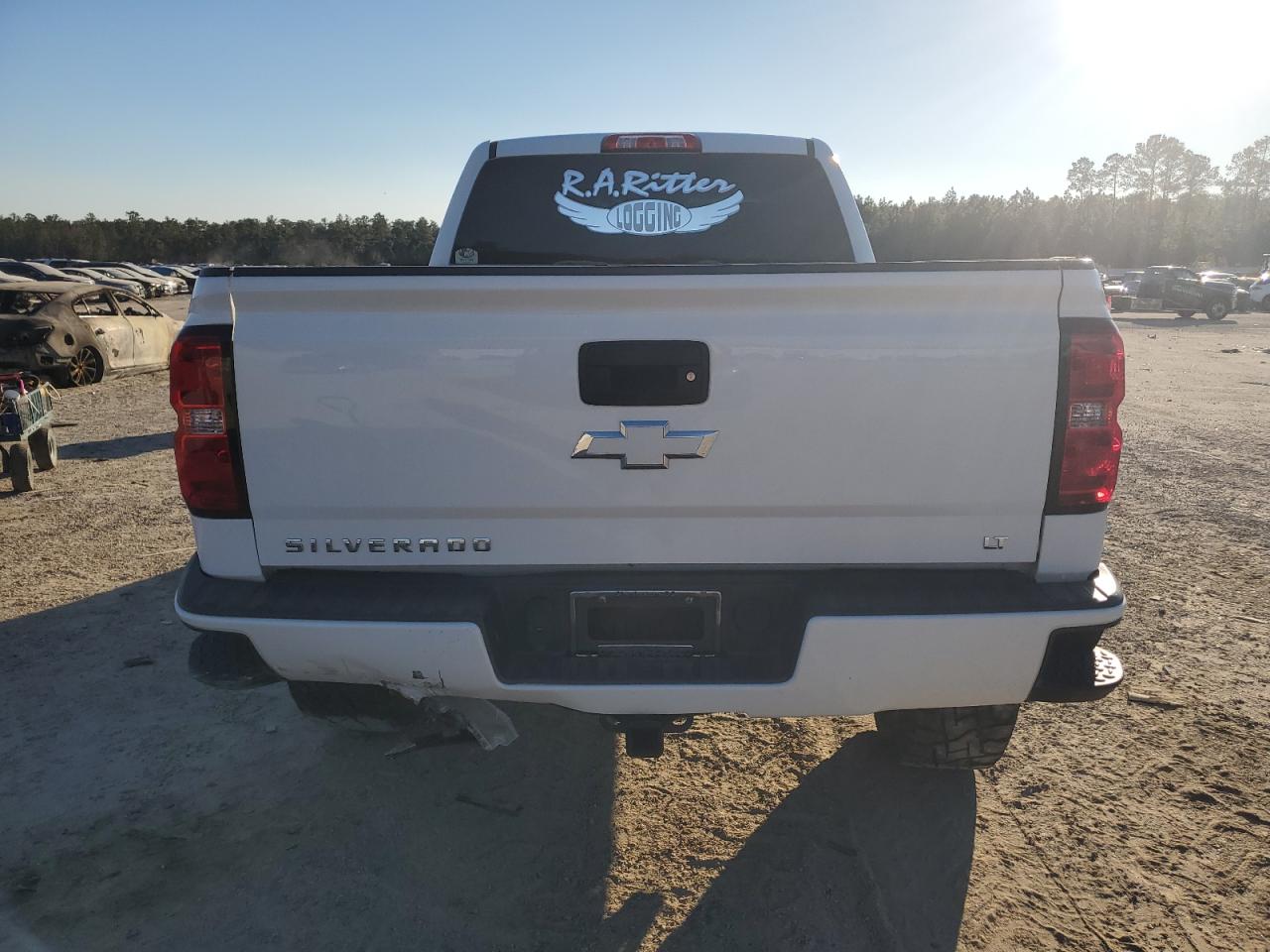 2016 Chevrolet Silverado VIN 1GCVKREC9GZ263424 Copart auction photo, rear end / side damage thumbnail 6
