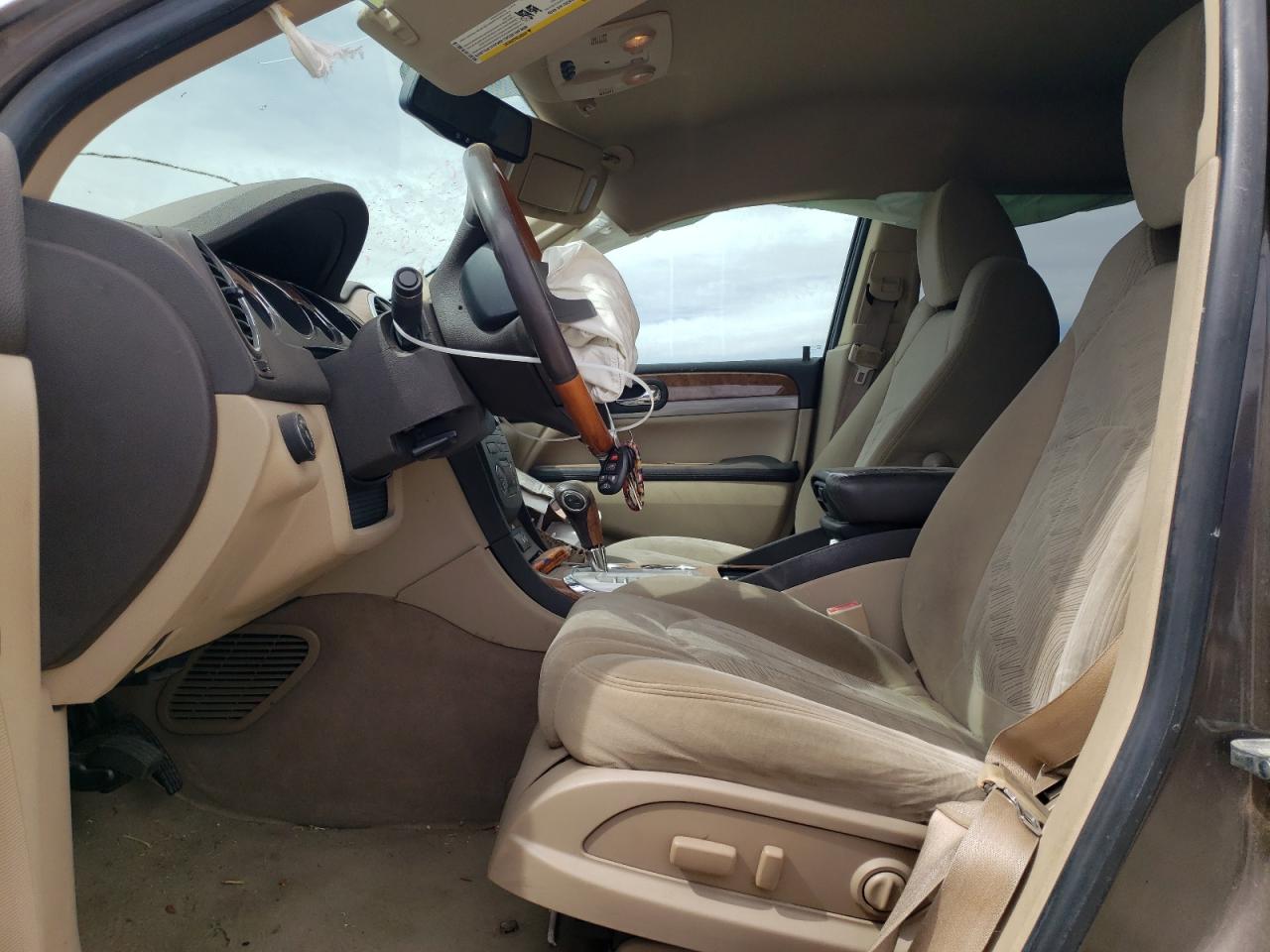 2012 Buick Enclave VIN 5GAKRBED3CJ200683 Copart auction photo, front end damage thumbnail 7
