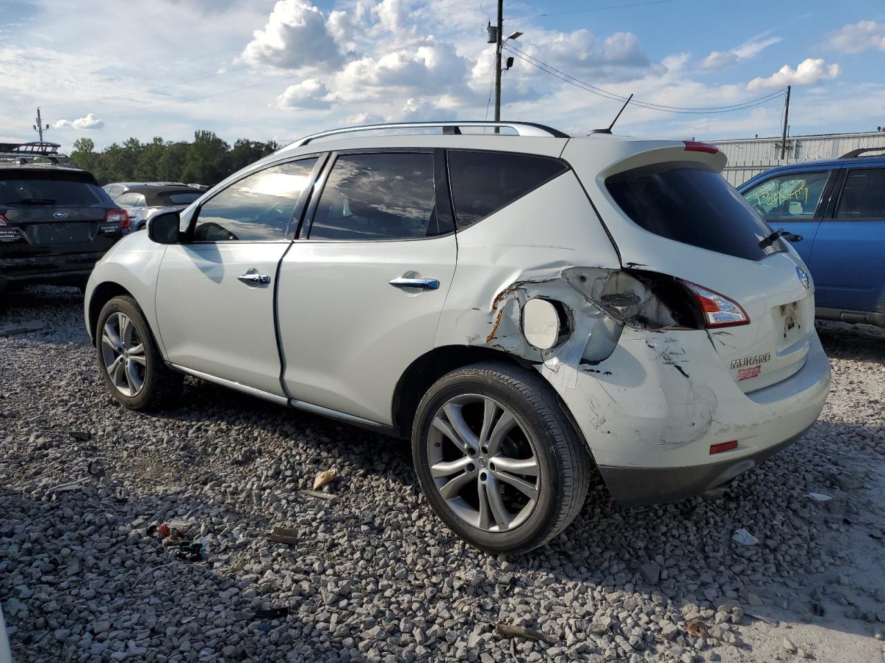2011 Nissan Murano VIN JN8AZ1MU6BW061841 Copart auction photo, rear end damage thumbnail 2