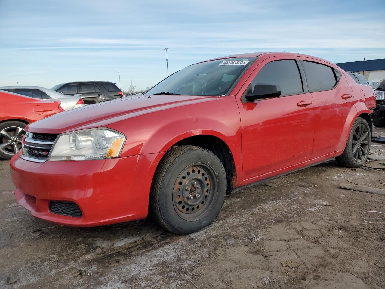 2013 Dodge Avenger VIN 1C3CDZAB8DN536200
