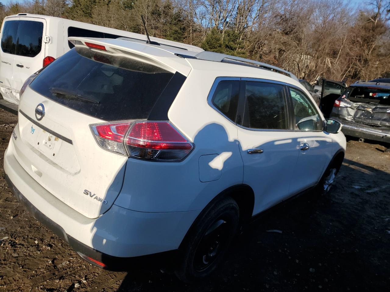 2016 Nissan Rogue VIN 5N1AT2MV5GC917730 Copart auction photo, side / undercarriage damage thumbnail 3
