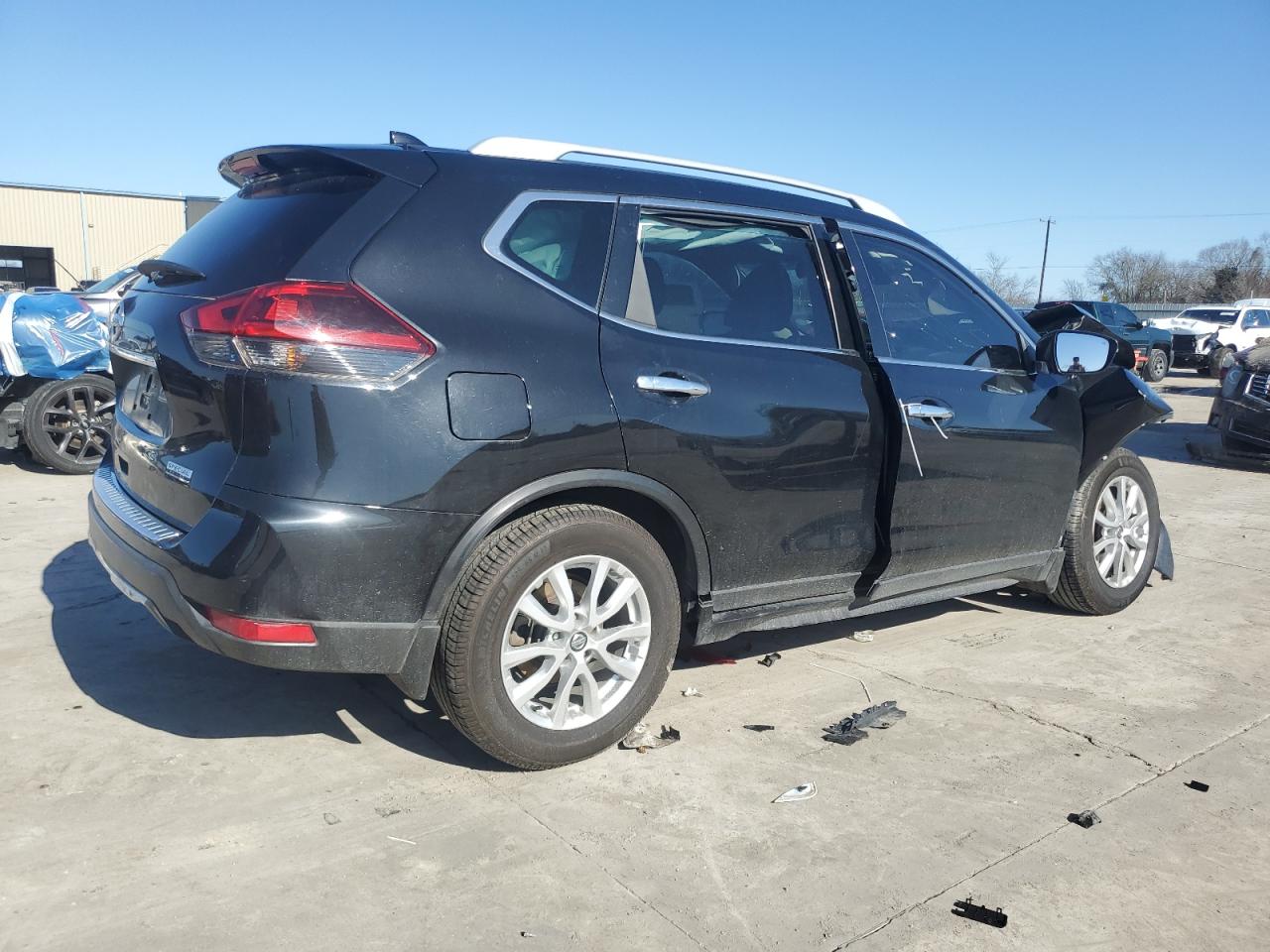 2019 Nissan Rogue VIN 5N1AT2MT3KC712897 Copart auction photo, front end / hail damage thumbnail 3
