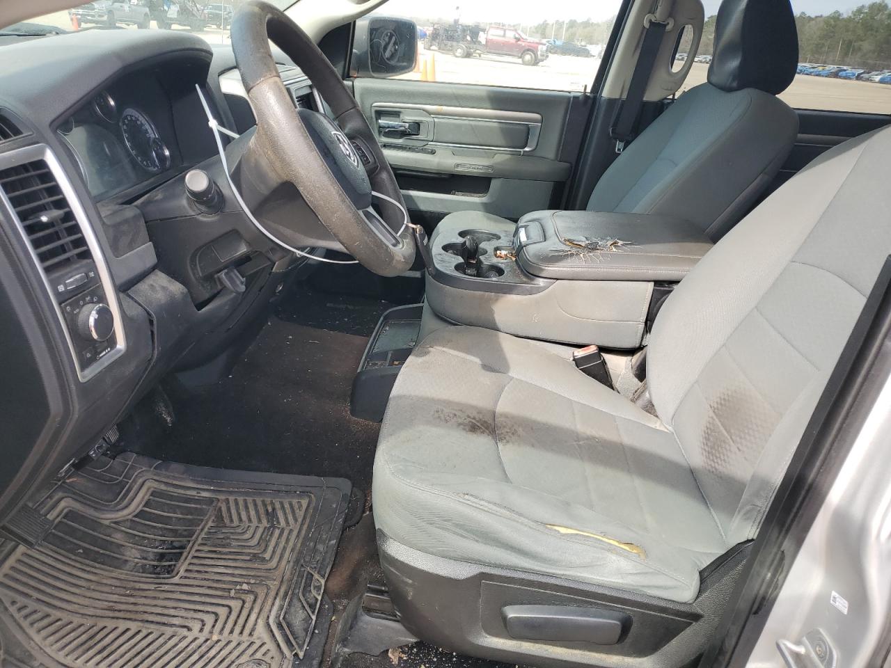 2013 RAM 1500 VIN 1C6RR7LT1DS615511 Copart auction photo, front end / side damage thumbnail 7