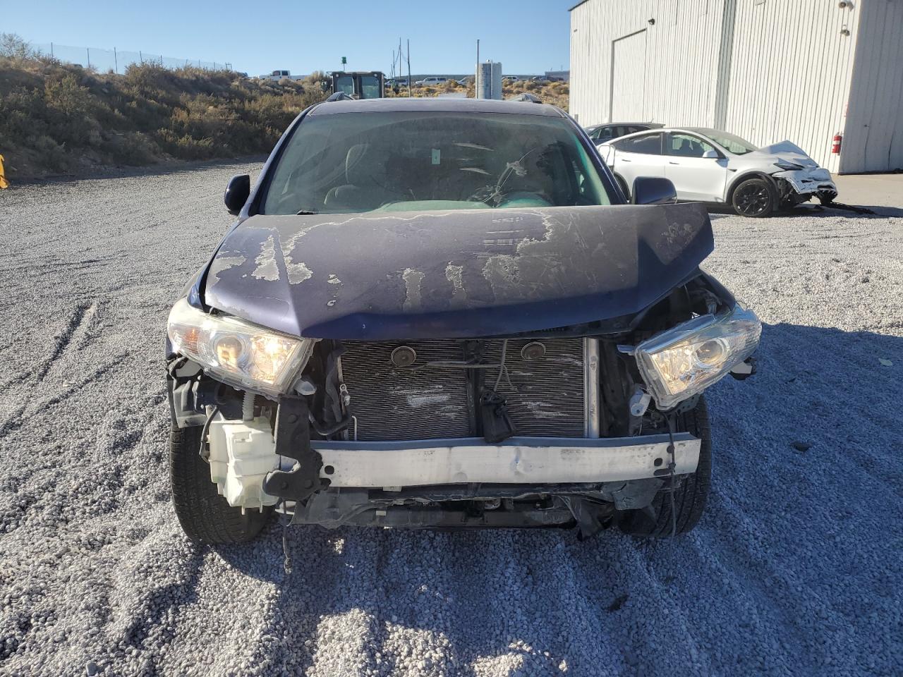 2012 Toyota Highlander VIN 5TDDK3EH7CS157585 Copart auction photo, front end damage thumbnail 5
