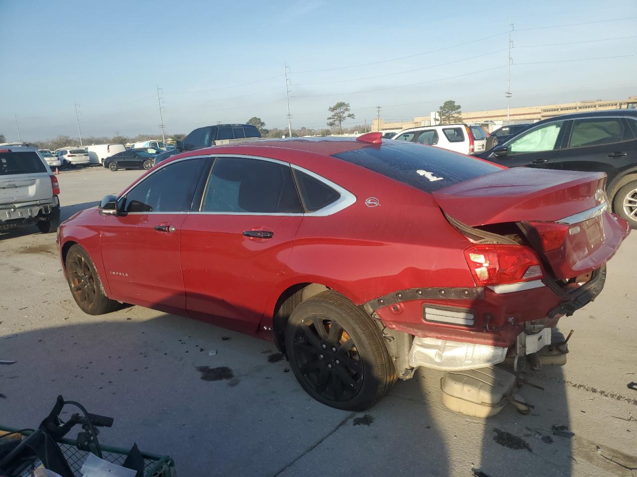 2015 Chevrolet Impala VIN 1G1115SL0FU127198 Copart auction photo, rear end damage thumbnail 2