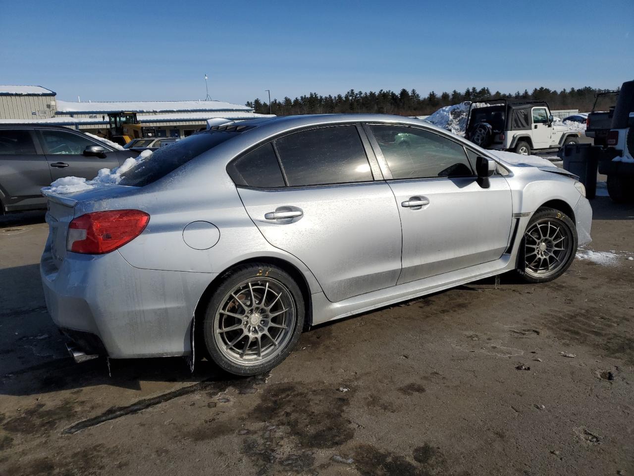 2016 Subaru WRX VIN JF1VA1B64G9802279 Copart auction photo, front end / rear end damage thumbnail 3
