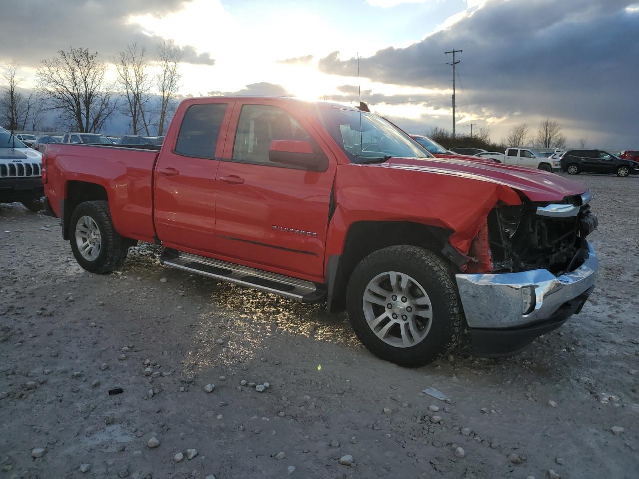 2017 Chevrolet Silverado VIN 1GCVKREC3HZ249813 Copart auction photo, front end damage thumbnail 4
