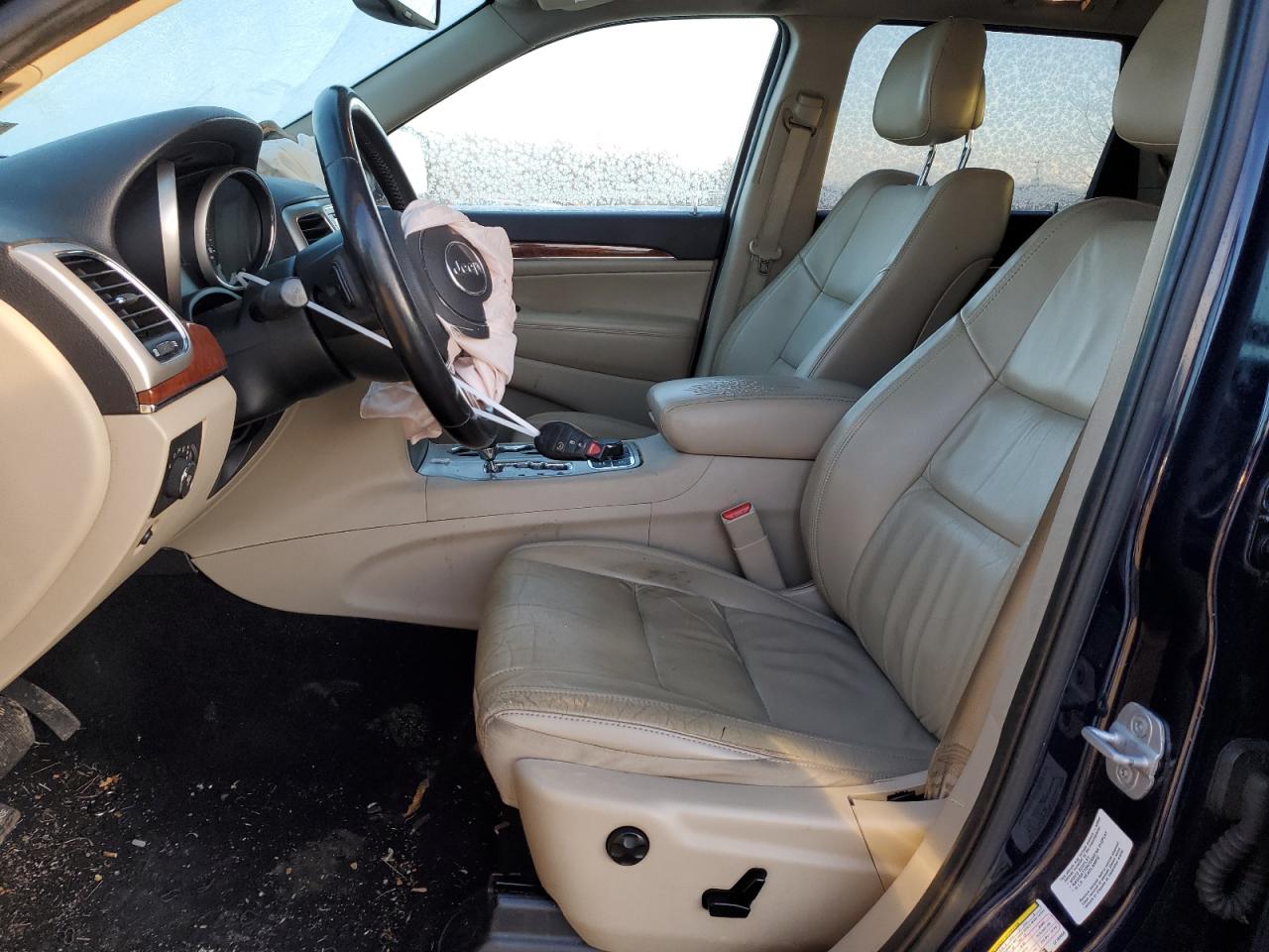 2012 Jeep Grand Cherokee VIN 1C4RJFBG6CC182050 Copart auction photo, front end damage thumbnail 7