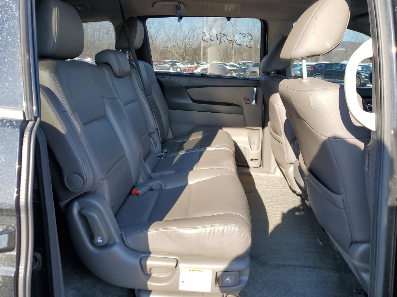 2016 Honda Odyssey VIN 5FNRL5H95GB089901 Copart auction photo, rear end / front end damage thumbnail 12