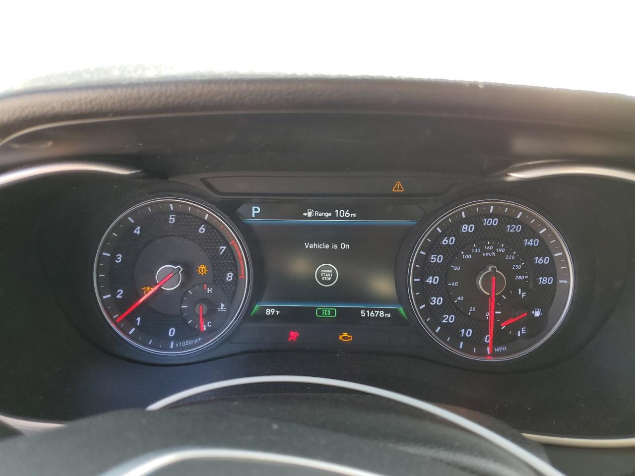 2019 Genesis G70 VIN KMTG44LA1KU044908 Copart auction photo, front end damage thumbnail 9