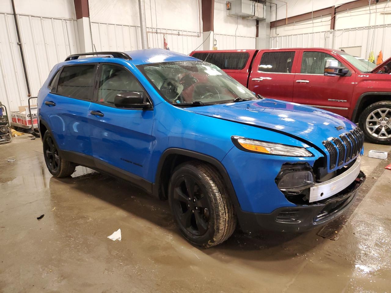 2017 Jeep Grand Cherokee VIN 1C4PJMAS5HW624940 Copart auction photo, all over damage thumbnail 4