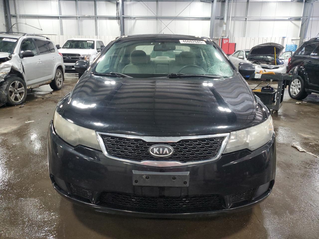 2013 KIA Forte VIN KNAFU4A23D5715852 Copart auction photo, front end / side damage thumbnail 5