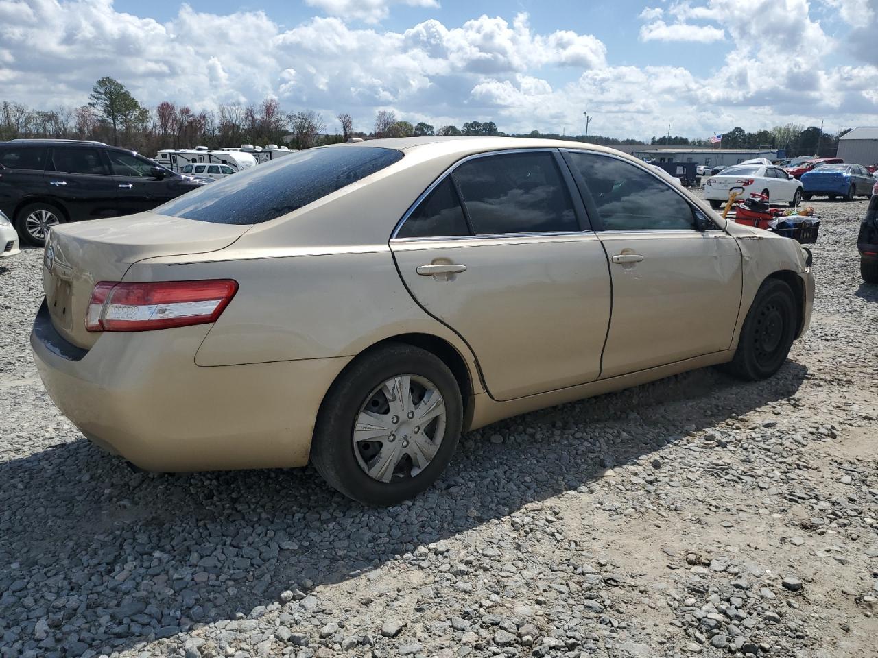 2011 Toyota Camry VIN 4T1BF3EKXBU697171 Copart auction photo, front end / side damage thumbnail 3