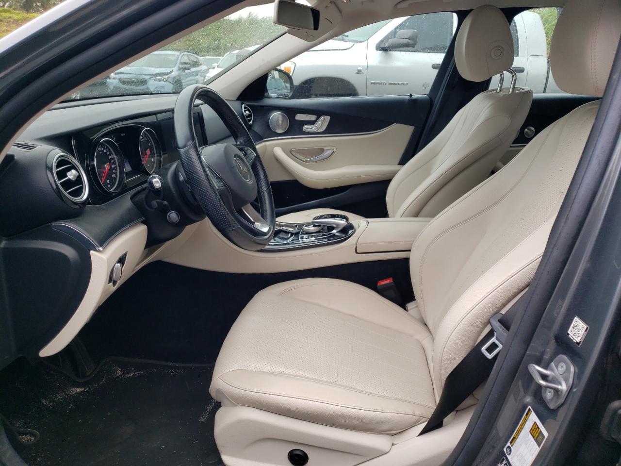 2017 Mercedes-Benz E-klasse VIN WDDZF4KB6HA136575 Copart auction photo, side damage thumbnail 7