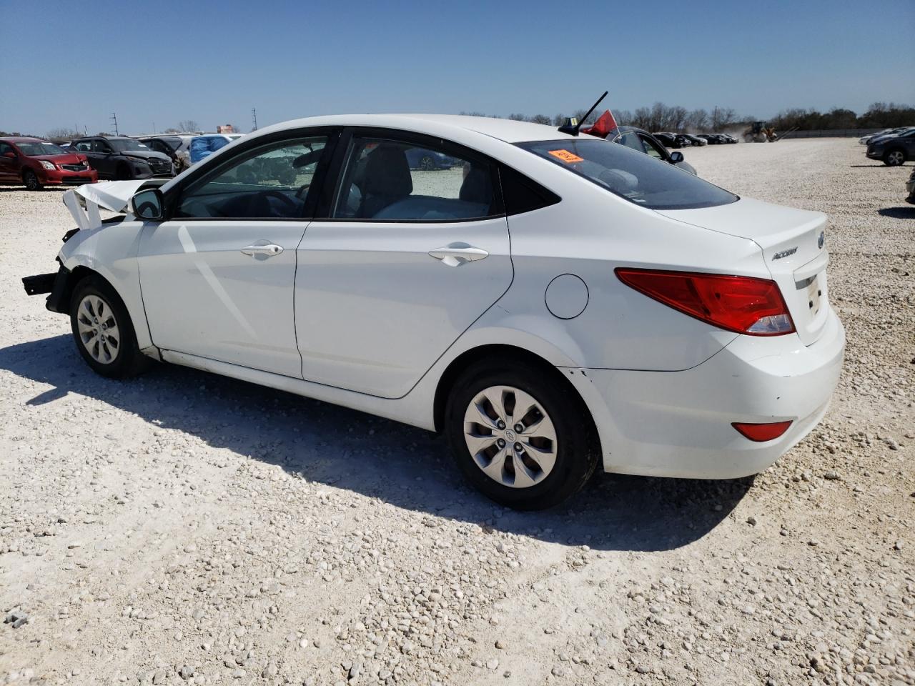 2016 Hyundai Accent VIN KMHCT4AE7GU073192 Copart auction photo, front end damage thumbnail 2