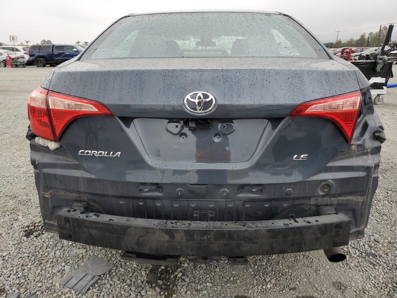 2017 Toyota Corolla VIN 5YFBURHE0HP684583 Copart auction photo, all over damage thumbnail 6