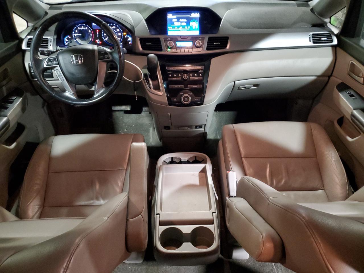 2013 Honda Odyssey VIN 5FNRL5H66DB001486 Copart auction photo, front end / side damage thumbnail 8