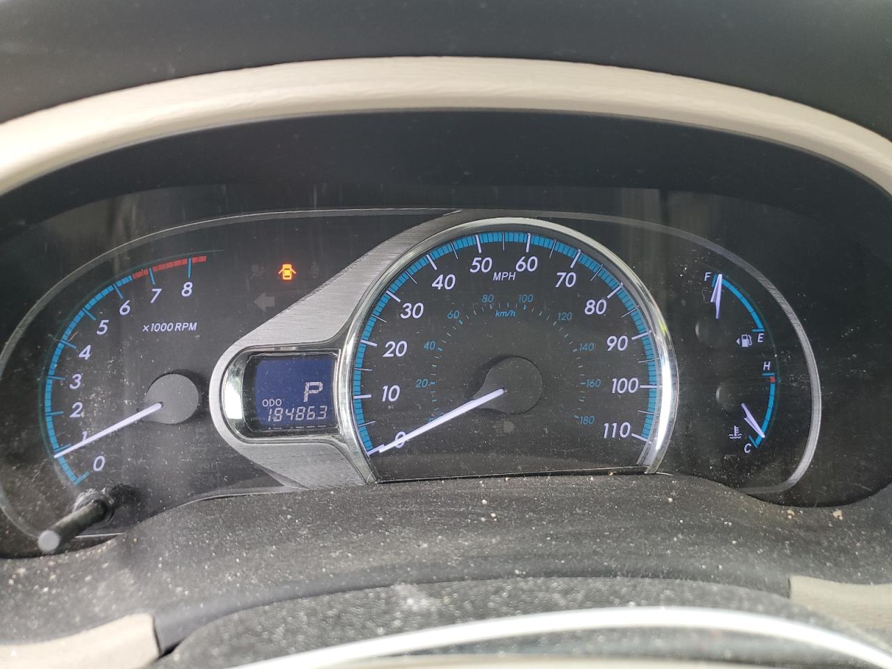 2011 Toyota Sienna VIN 5TDDK3DC7BS019811 Copart auction photo, front end damage thumbnail 9