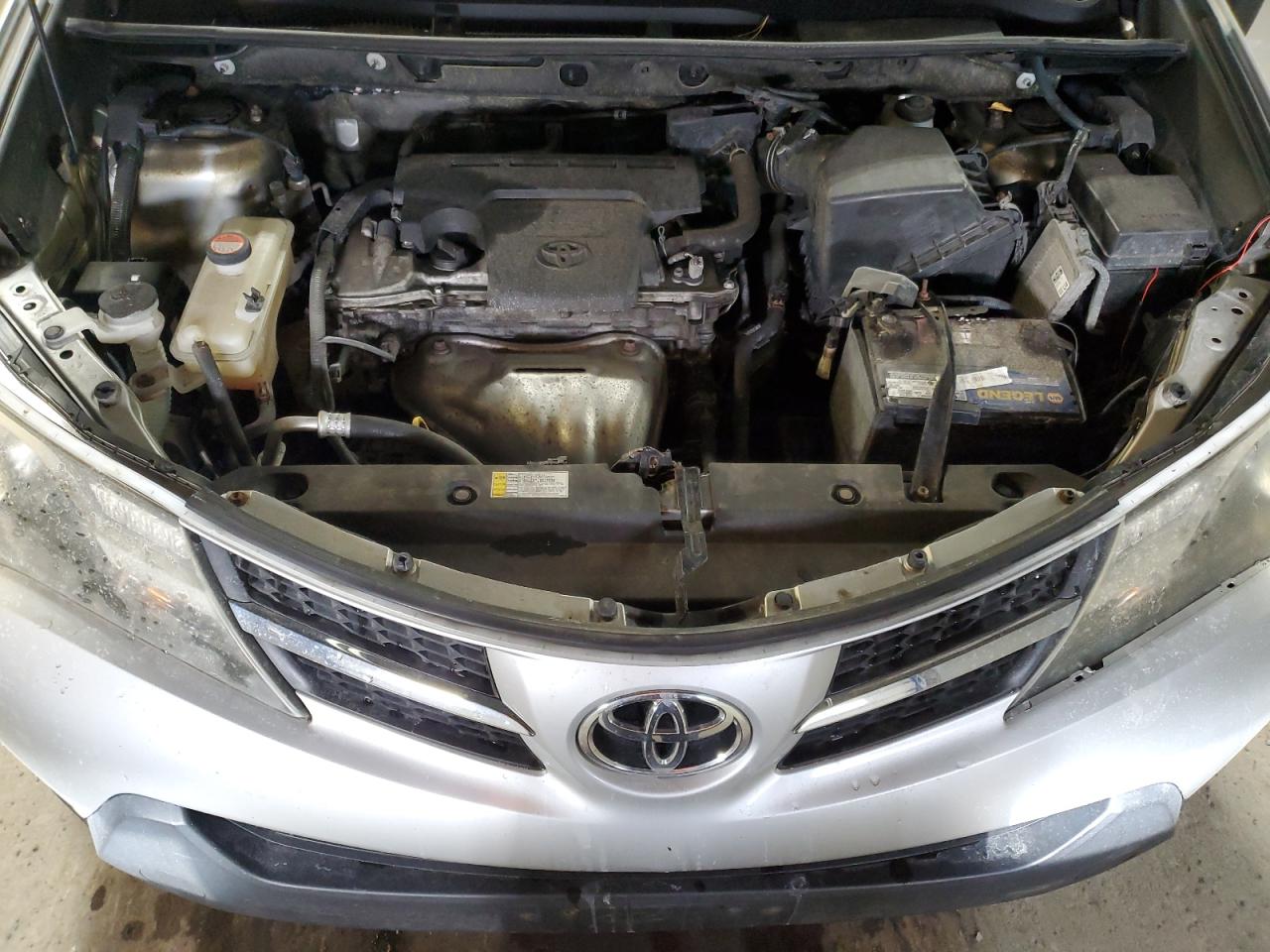 2015 Toyota RAV 4 VIN JTMBFREV2FJ050465 Copart auction photo, all over damage thumbnail 12