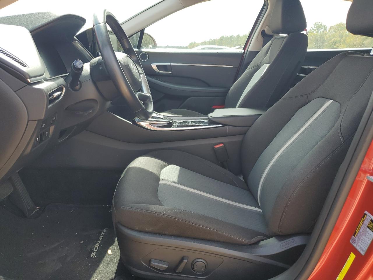 2020 Hyundai Sonata VIN 5NPEF4JA7LH052817 Copart auction photo, front end / side damage thumbnail 7