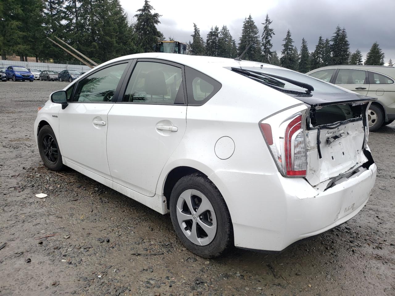 2012 Toyota Prius VIN JTDKN3DU5C5454101 Copart auction photo, rear end damage thumbnail 2