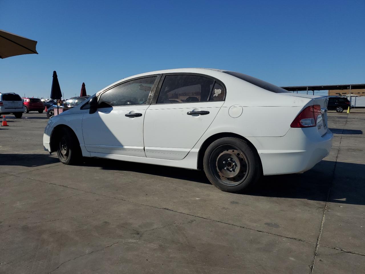 2010 Honda Civic VIN 19XFA1F30AE036228 Copart auction photo, rear end damage thumbnail 2