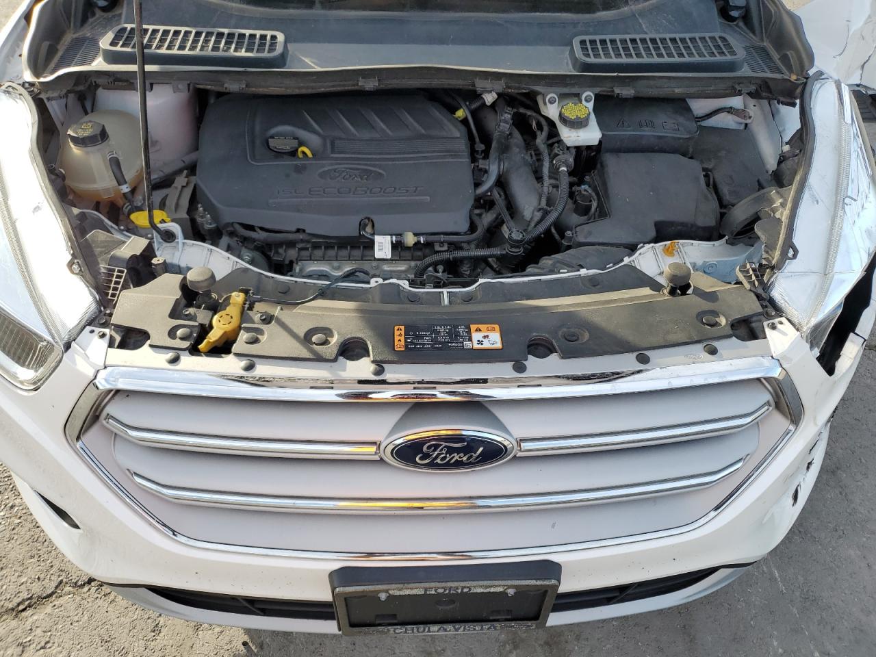 2019 Ford Escape VIN 1FMCU0GD5KUA80199 Copart auction photo, all over damage thumbnail 12