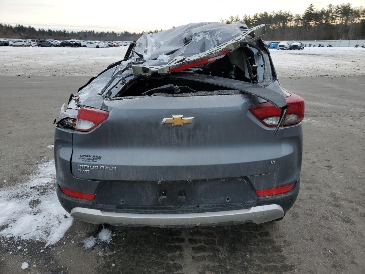 2021 Chevrolet TrailBlazer VIN KL79MRSL4MB008407 Copart auction photo, rollover damage thumbnail 6