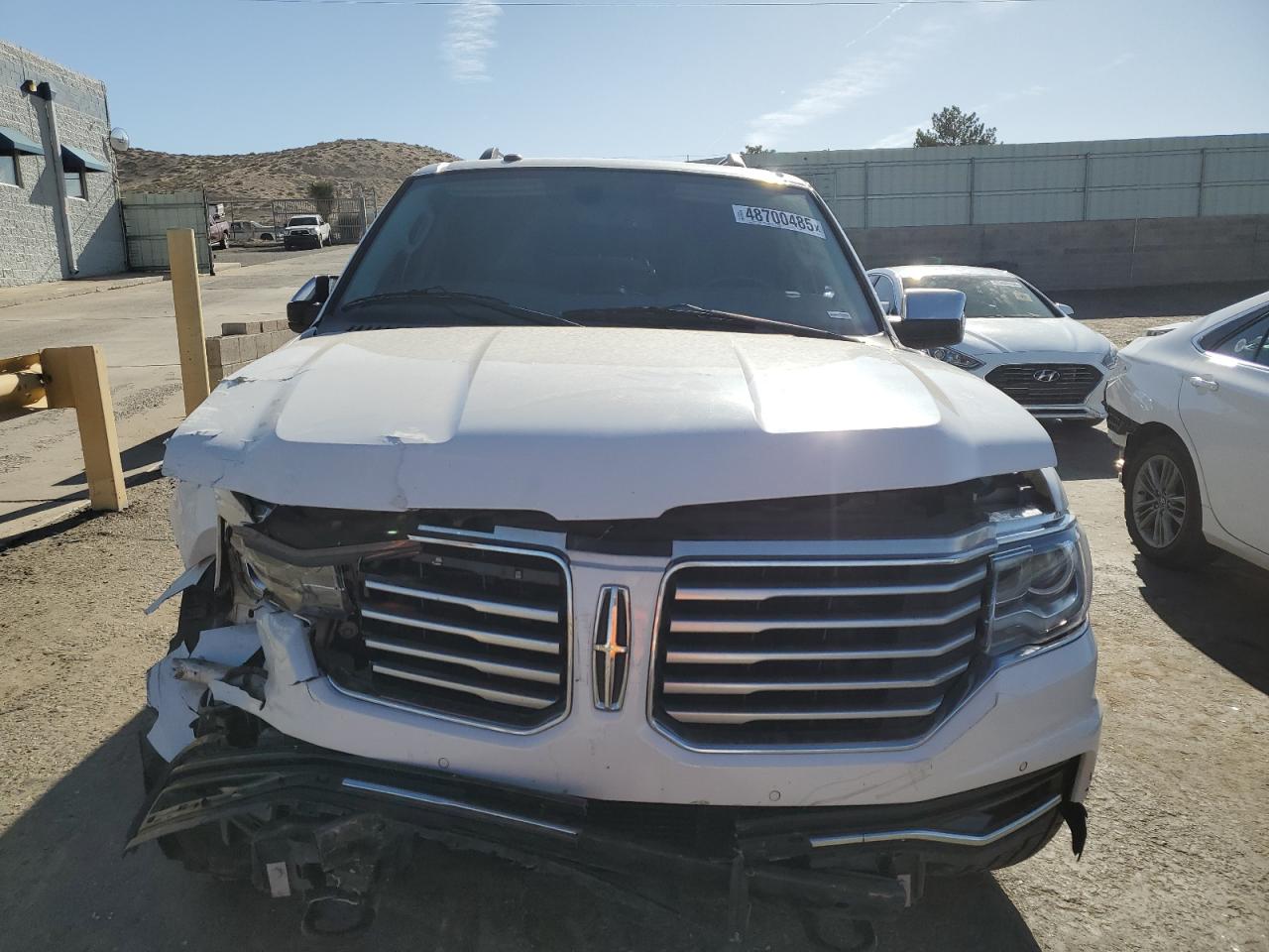 2016 Lincoln Navigator VIN 5LMJJ2HT4GEL02487 Copart auction photo, front end damage thumbnail 5