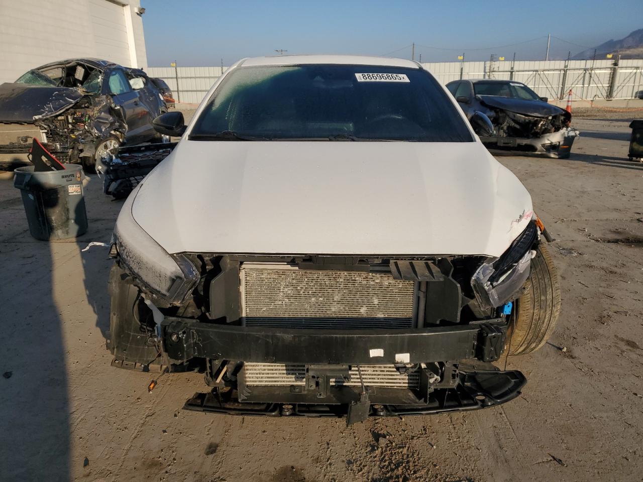 2023 KIA Forte VIN 3KPF44AC9PE592272 Copart auction photo, front end / side damage thumbnail 5