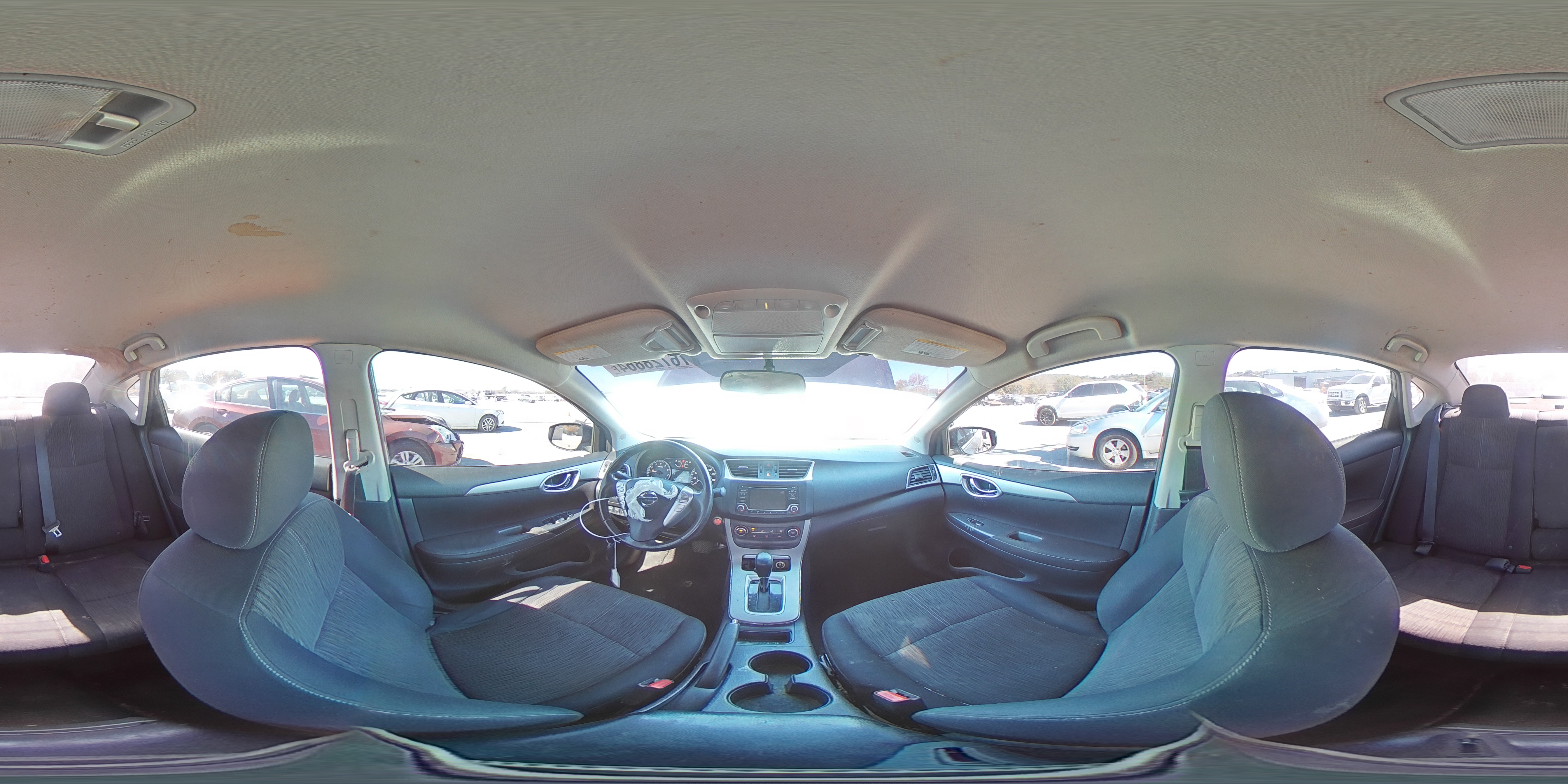2015 Nissan Sentra VIN 3N1AB7APXFL684623 Copart auction photo, front end / minor dent/scratches damage thumbnail 13