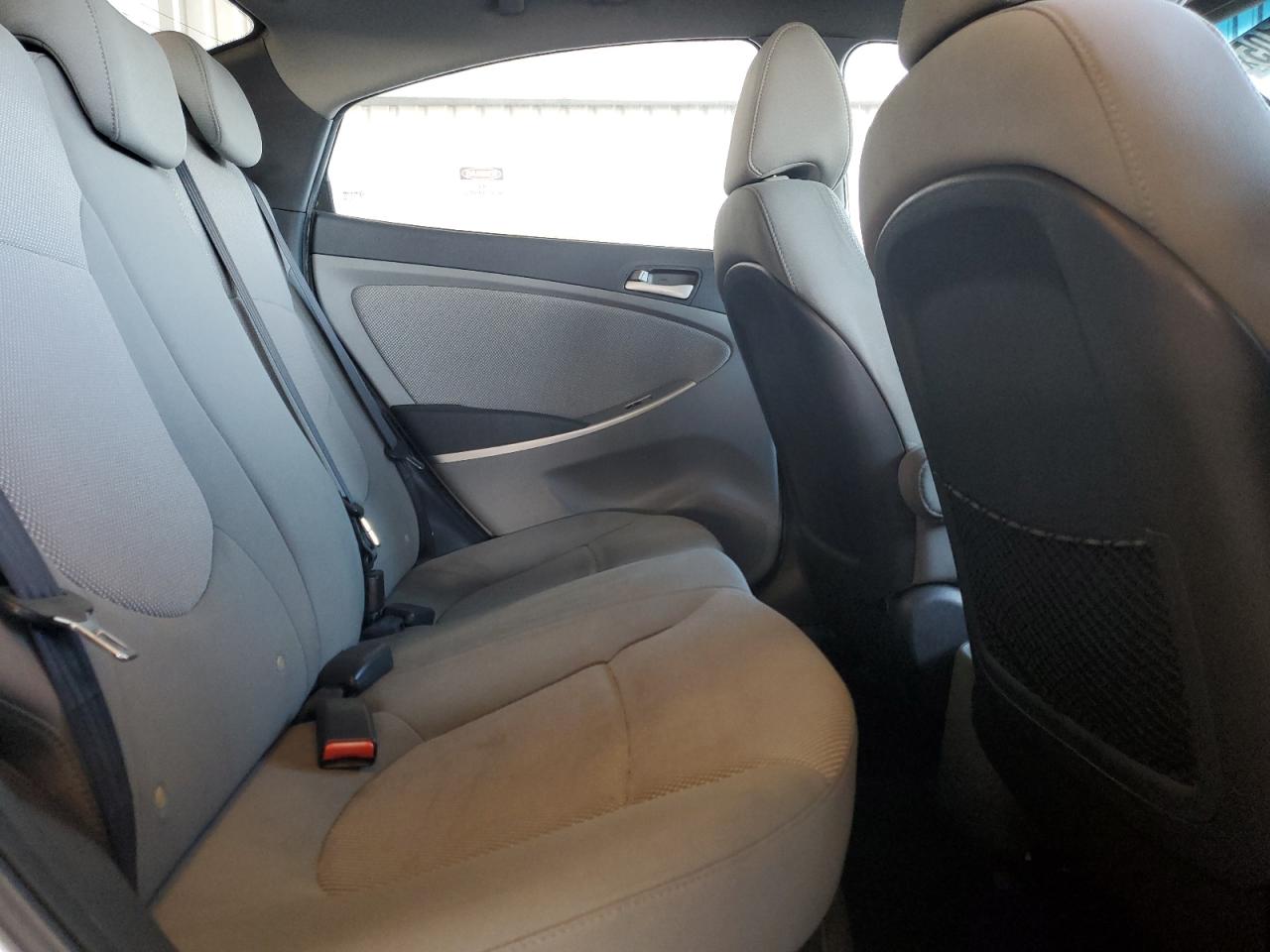 2014 Hyundai Accent VIN KMHCT4AE9EU714310 Copart auction photo, front end / all over damage thumbnail 10