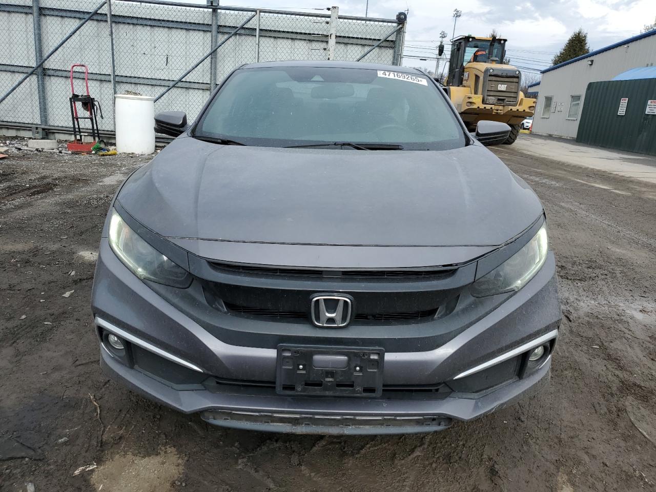 2019 Honda Civic VIN 2HGFC3B39KH351502 Copart auction photo, side / front end damage thumbnail 5