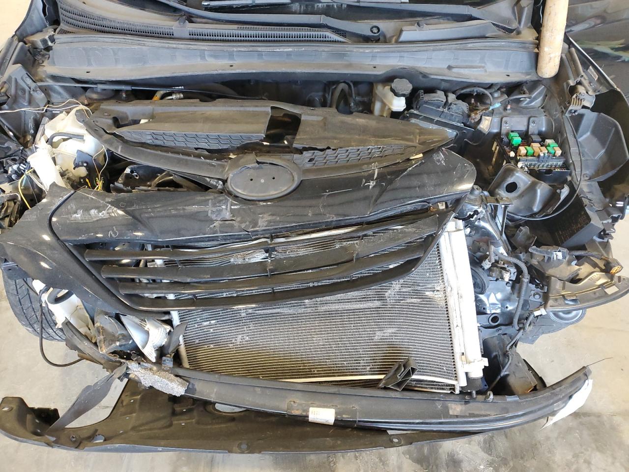 2014 Hyundai Tucson VIN KM8JT3AFXEU885187 Copart auction photo, front end damage thumbnail 13