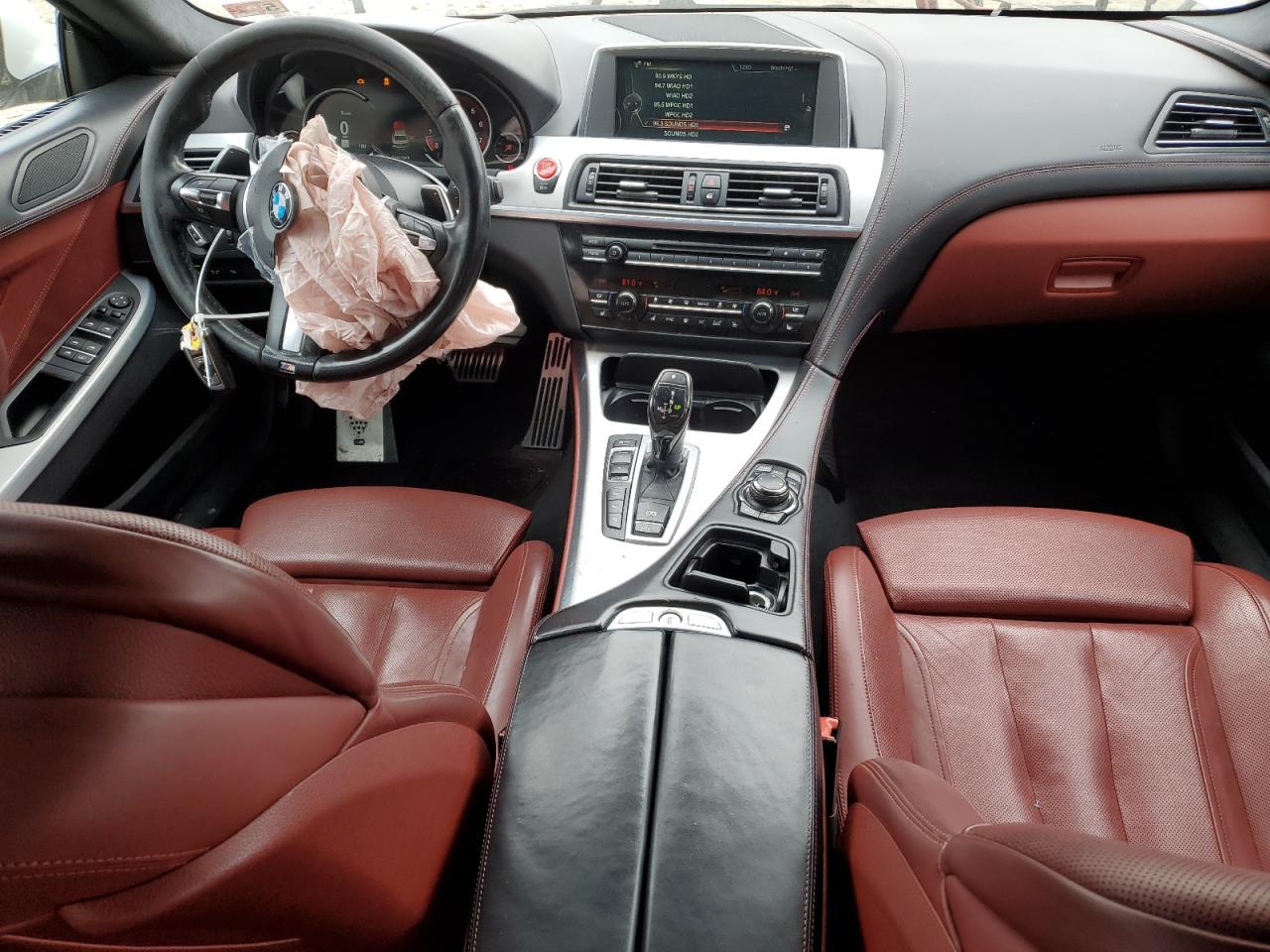 2014 BMW 6er VIN WBA6B4C54ED371324 Copart auction photo, front end damage thumbnail 8