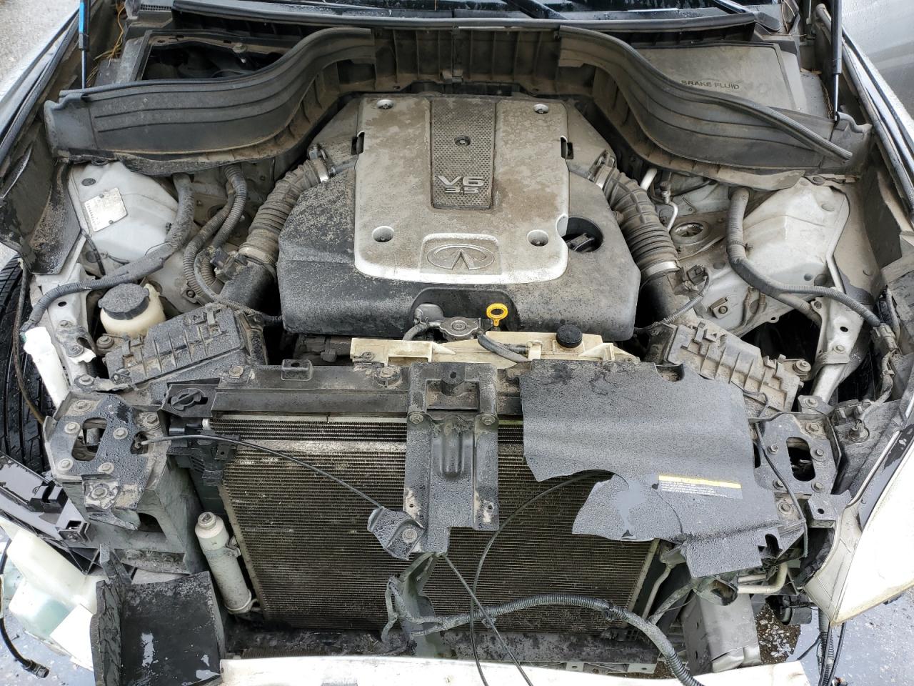 2008 Infiniti EX VIN JNKAJ09E08M301578 Copart auction photo, front end damage thumbnail 12