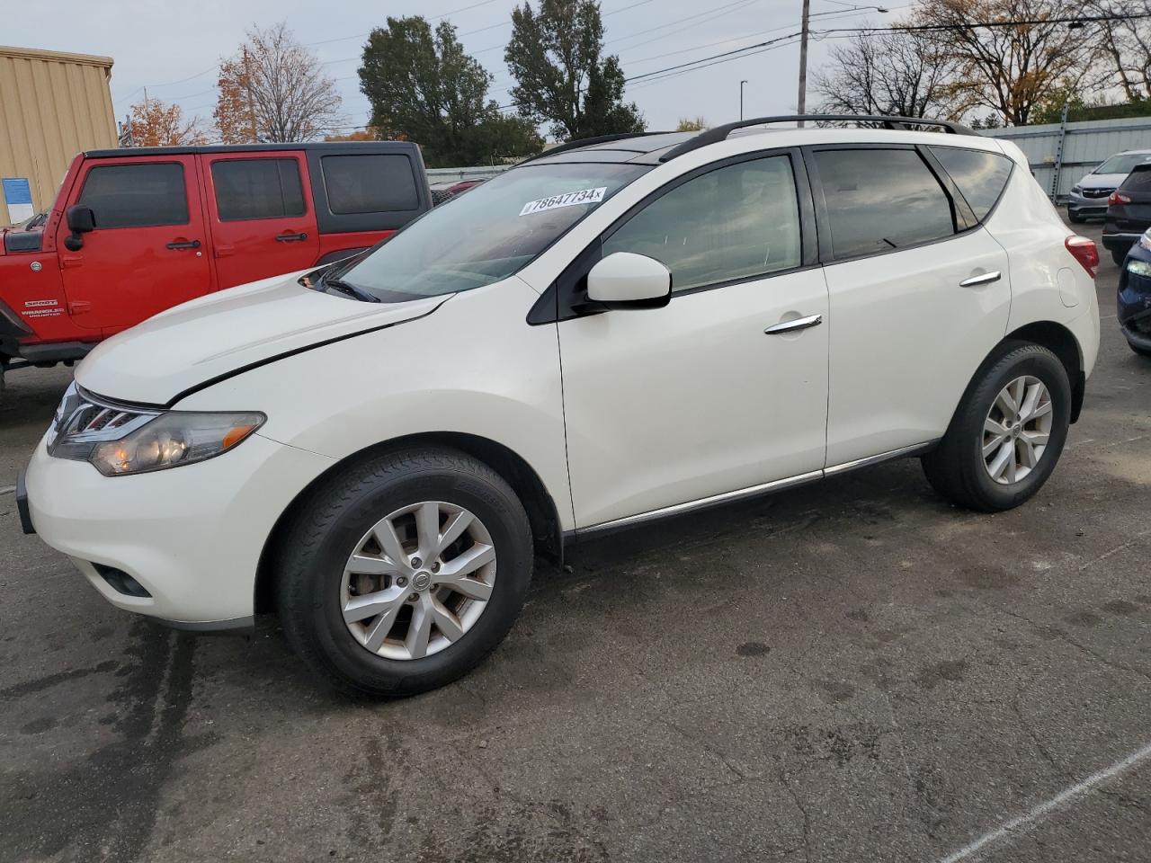 2014 Nissan Murano VIN JN8AZ1MW1EW519601