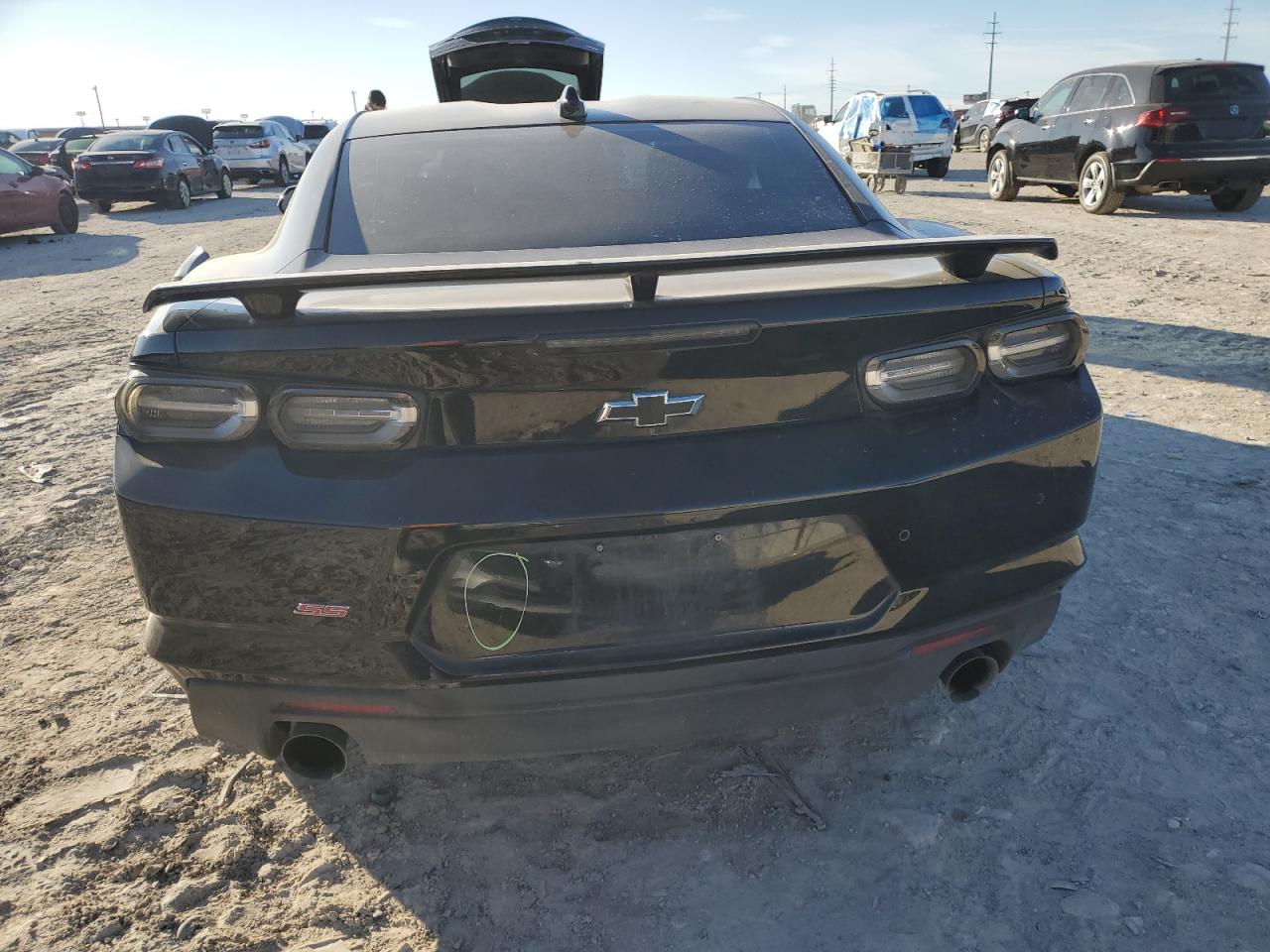 2020 Chevrolet Camaro VIN 1G1FH1R75L0135660 Copart auction photo, front end / undercarriage damage thumbnail 6