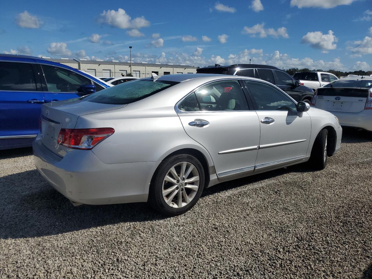 2011 Lexus ES VIN JTHBK1EG7B2453603 Copart auction photo, water/flood damage thumbnail 3