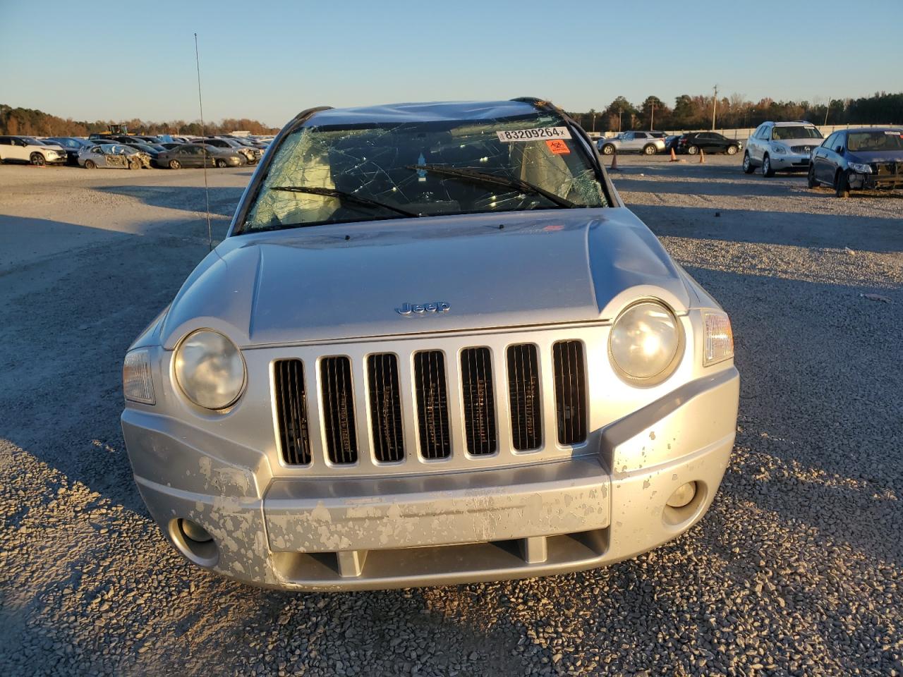 2007 Jeep Compass VIN 1J8FT57W17D302448 Copart auction photo, all over / mechanical damage thumbnail 5