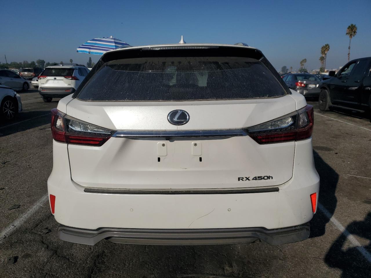 2018 Lexus RX VIN 2T2BGMCA1JC023645 Copart auction photo, front end / undercarriage damage thumbnail 6