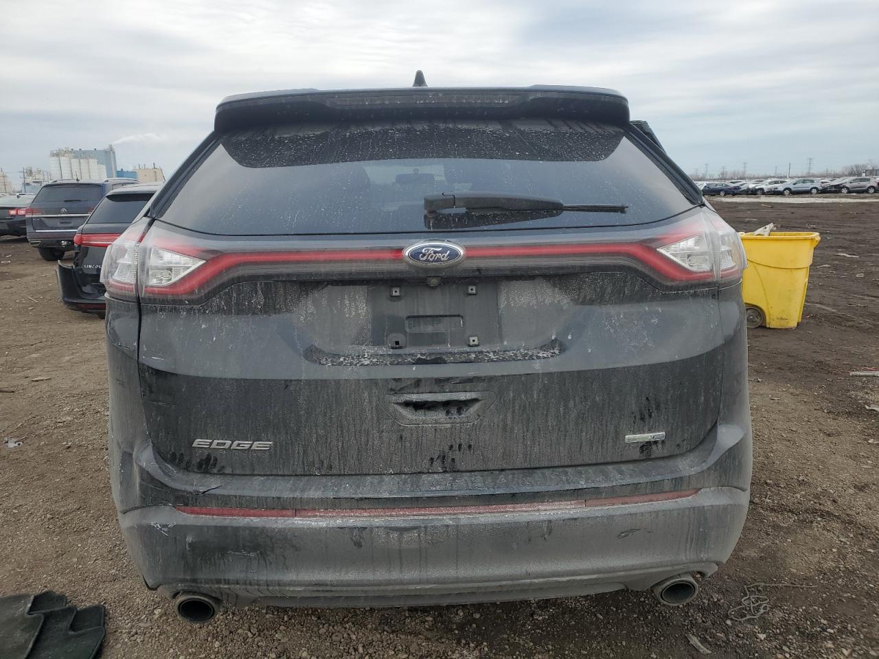 2018 Ford Edge VIN 2FMPK4G98JBB85124 Copart auction photo, side damage thumbnail 6
