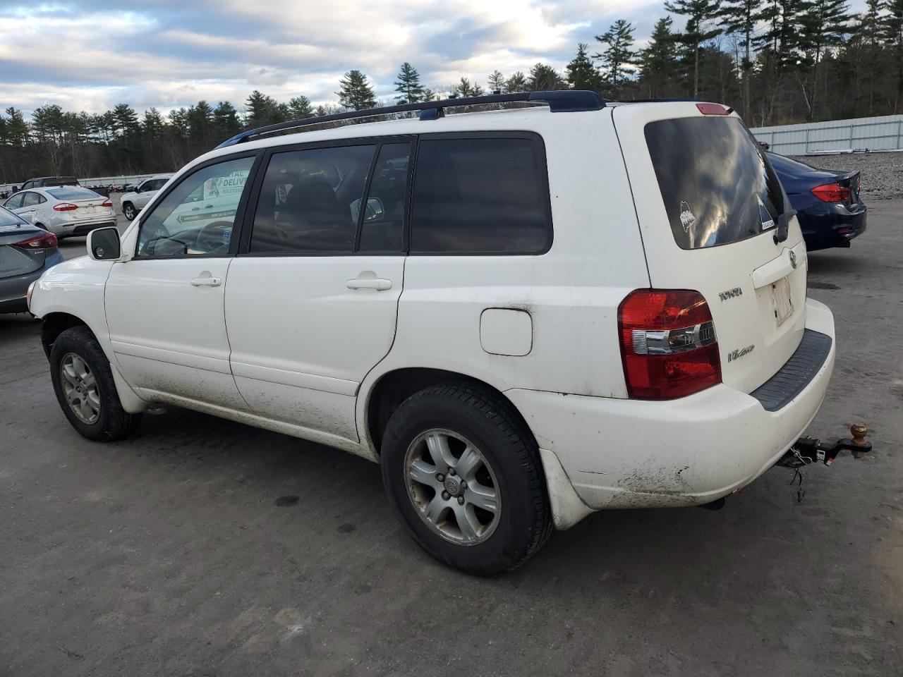 2004 Toyota Highlander VIN JTEEP21A640040542 Copart auction photo, front end damage thumbnail 2