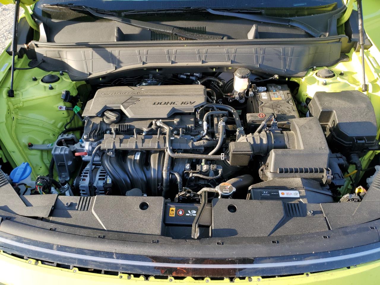 2024 Hyundai Kona VIN KM8HACAB7RU083266 Copart auction photo, all over damage thumbnail 12
