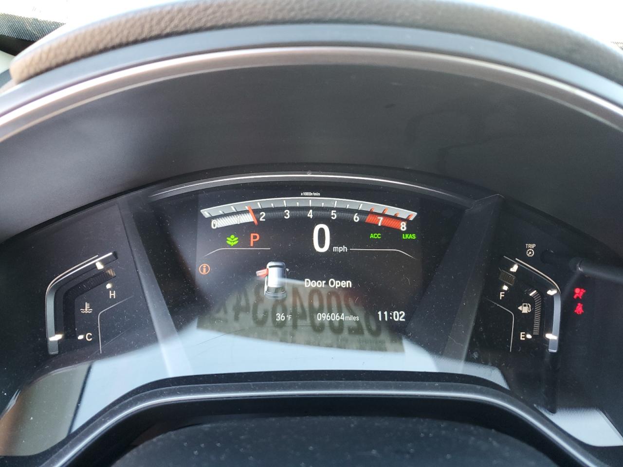 2017 Honda CR-V VIN 5J6RW1H8XHL002798 Copart auction photo, front end / undercarriage damage thumbnail 9