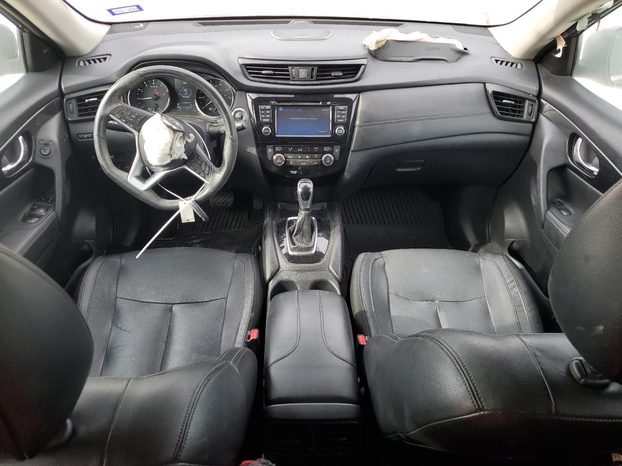 2017 Nissan Rogue VIN 5N1AT2MT6HC872667 Copart auction photo, front end / rear end damage thumbnail 8